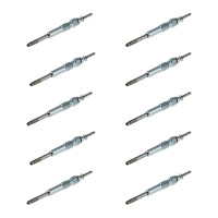 10 Glow Plugs Metal Glow Plugs 11 V NGK D-Power suitable...
