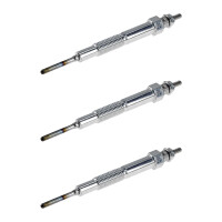 3 Glow Plugs Metal Glow Plugs 11 V NGK Aftermarket...