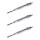 3 Glow Plugs Metal Glow Plugs 11 V NGK Aftermarket Expertise for e.g. MAZDA 6