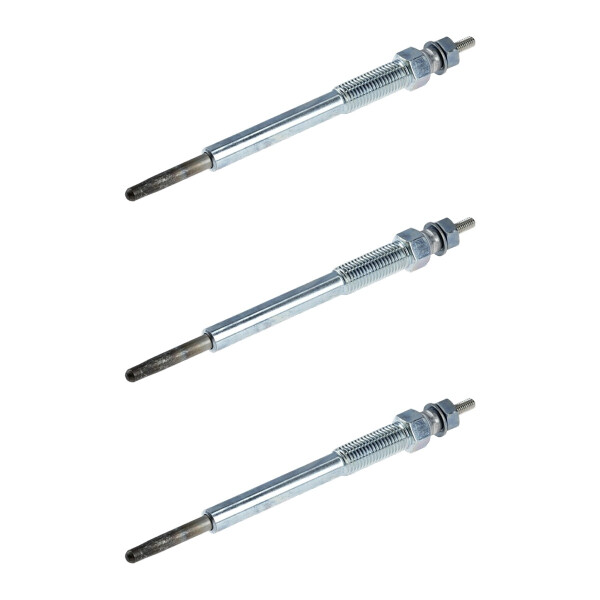 3 Glühkerzen Metall-Glühkerze 11 V NGK D-Power für u.a. HYUNDAI I30