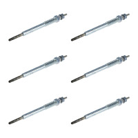 6 Glow Plugs Metal Glow Plugs 11 V NGK D-Power for e.g....
