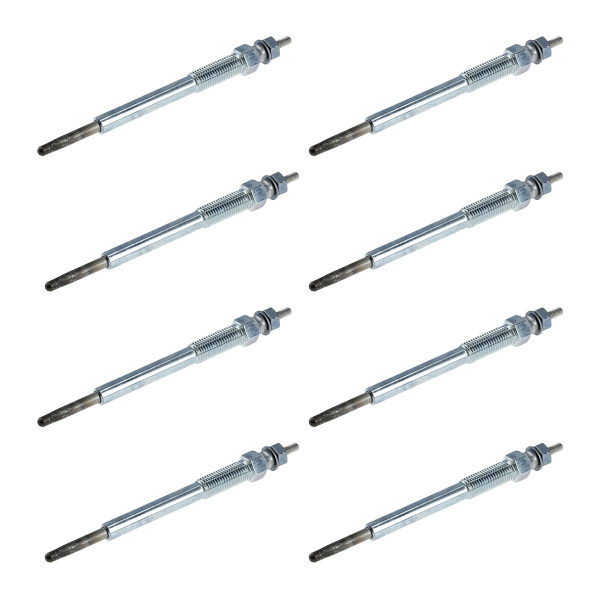 8 Glow Plugs Metal Glow Plugs 11 V NGK D-Power for e.g. HYUNDAI I30