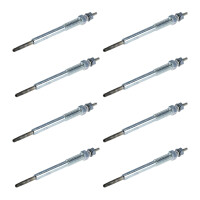 8 Glow Plugs Metal Glow Plugs 11 V NGK D-Power for e.g....