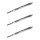 3 Glow Plugs Metal Glow Plugs 11 V NGK D-Power for e.g. FORD RANGER
