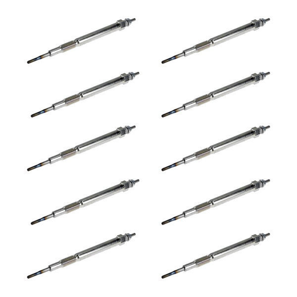 10 Glow Plugs Metal Glow Plugs 11 V NGK D-Power for e.g. FORD RANGER