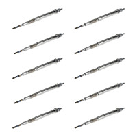 10 Glow Plugs Metal Glow Plugs 11 V NGK D-Power for e.g....