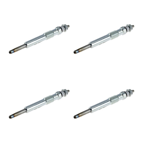 4 Glühkerzen Metall-Glühkerze 10 V NGK D-Power für u.a. FORD FOCUS