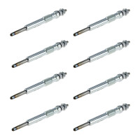 8 Glühkerzen Metall-Glühkerze 10 V NGK D-Power...