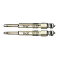 2 Glow Plugs Metal Glow Plugs 11 V NGK D-Power for e.g....