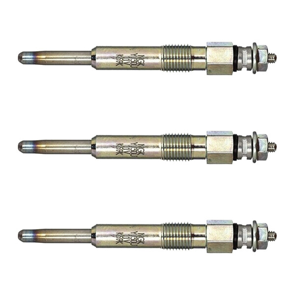 3 Glühkerzen Metall-Glühkerze 11 V NGK D-Power für u.a. RENAULT LAGUNA