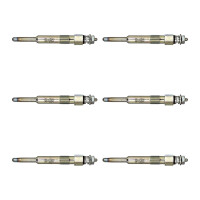 6 Glow Plugs Metal Glow Plugs 11 V NGK D-Power for e.g....