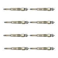 8 Glühkerzen Metall-Glühkerze 11 V NGK D-Power...