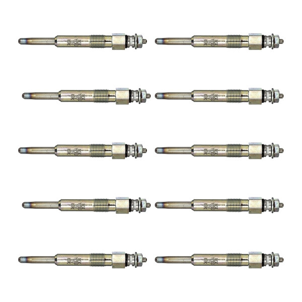 10 Glow Plugs Metal Glow Plugs 11 V NGK D-Power for e.g. RENAULT LAGUNA