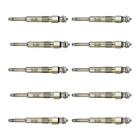 10 Glow Plugs Metal Glow Plugs 11 V NGK D-Power for e.g....