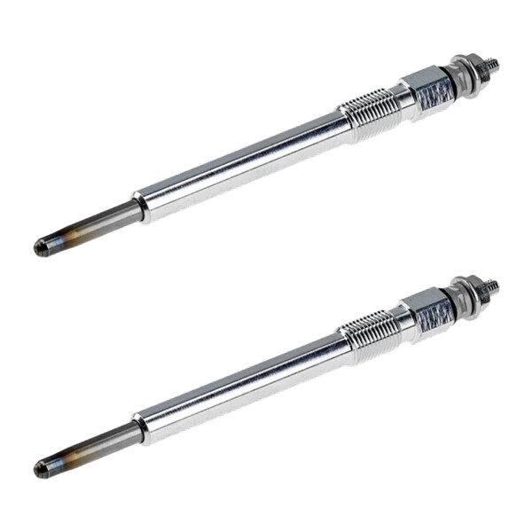 2 Glow Plugs Metal Glow Plugs 11.5 V NGK D-Power for e.g. LAND ROVER DEFENDER