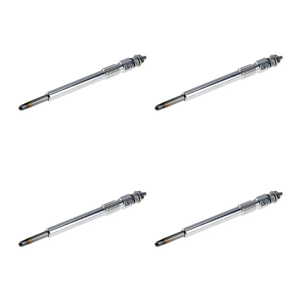 4 Glow Plugs Metal Glow Plugs 11.5 V NGK D-Power for e.g. LAND ROVER DEFENDER