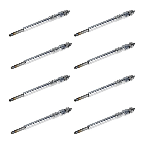 8 Glow Plugs Metal Glow Plugs 11.5 V NGK D-Power for e.g. LAND ROVER DEFENDER