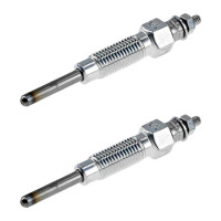2 Glow Plugs Metal Glow Plugs 8 V NGK Aftermarket...
