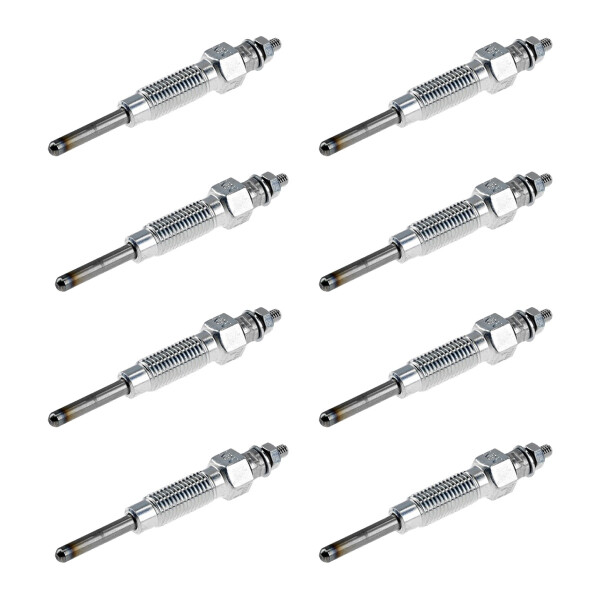 8 Glow Plugs Metal Glow Plugs 8 V NGK Aftermarket Expertise for MITSUBISHI
