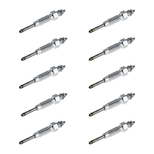 10 Glow Plugs Metal Glow Plugs 8 V NGK Aftermarket Expertise for MITSUBISHI