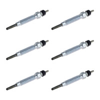 6 Glow Plugs Metal Glow Plugs 11 V NGK suitable for...