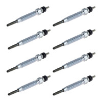 8 Glow Plugs Metal Glow Plugs 11 V NGK suitable for...