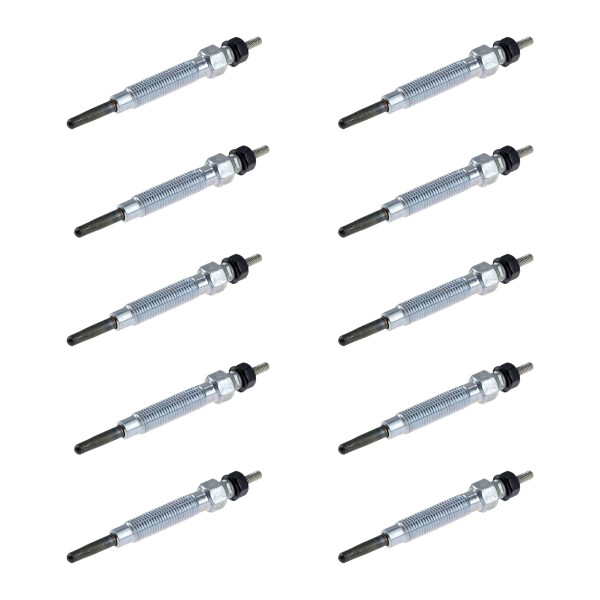 10 Glow Plugs Metal Glow Plugs 11 V NGK suitable for HYUNDAI H-1 and others