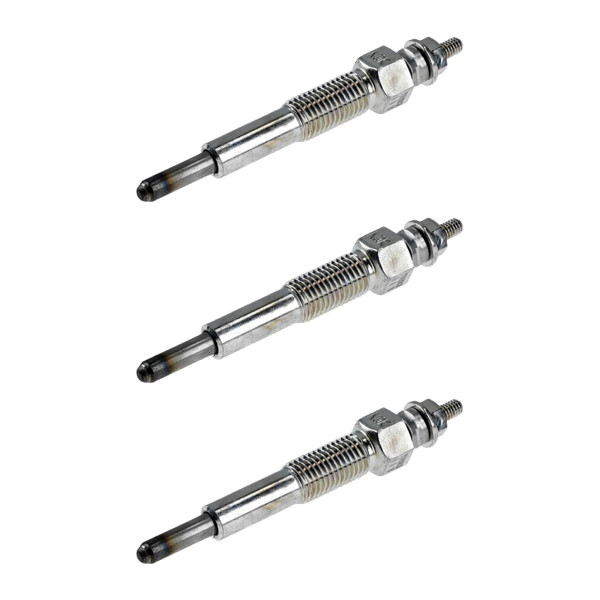 3 Glow Plugs Metal Glow Plugs 11 V NGK Aftermarket Expertise for e.g. OPEL CAMPO