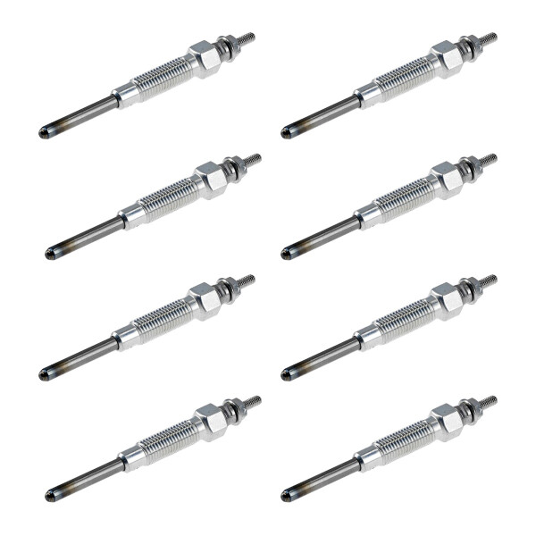 8 Glow Plugs Metal Glow Plugs 11 V NGK suitable for TOYOTA HIACE and others