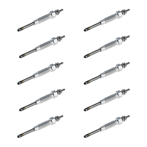 10 Glow Plugs Metal Glow Plugs 11 V NGK suitable for TOYOTA HIACE and others