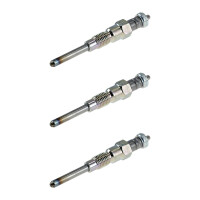 3 Glow Plugs Metal Glow Plugs 11 V NGK Aftermarket...
