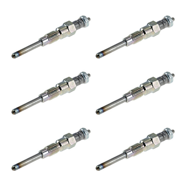 6 Glow Plugs Metal Glow Plugs 11 V NGK Aftermarket Expertise for KUBOTA