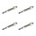 4 Glow Plugs Metal Glow Plugs 11 V NGK suitable for NISSAN TRADE and others