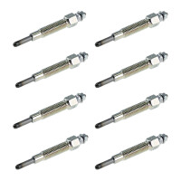 8 Glow Plugs Metal Glow Plugs 11 V NGK suitable for...