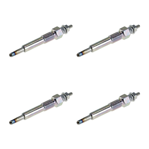 4 Glow Plugs Metal Glow Plugs 11 V NGK D-Power for e.g. ISUZU GEMINI