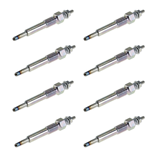 8 Glühkerzen Metall-Glühkerze 11 V NGK D-Power für u.a. ISUZU GEMINI