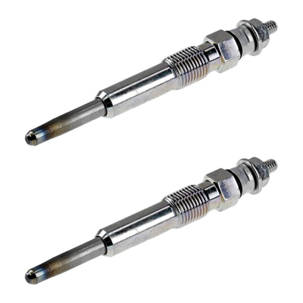 2 Glow Plugs Metal Glow Plugs 11 V NGK D-Power for e.g. RENAULT LAGUNA