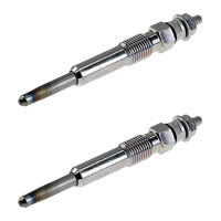 2 Glow Plugs Metal Glow Plugs 11 V NGK D-Power for e.g....