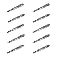 10 Glow Plugs Metal Glow Plugs 11 V NGK D-Power for e.g....
