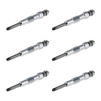 6 Glühkerzen Metall-Glühkerze 11 V NGK...