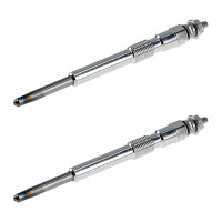 2 Glow Plugs Metal Glow Plugs 11 V NGK for PEUGEOT BOXER...