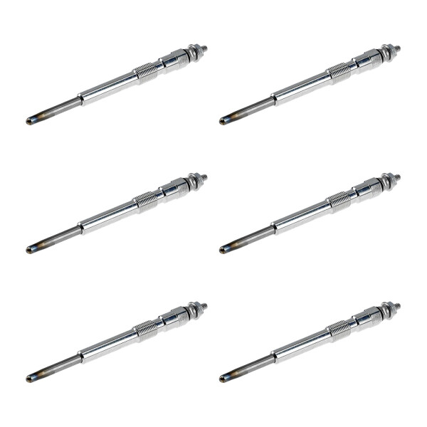 6 Glow Plugs Metal Glow Plugs 11 V NGK for PEUGEOT BOXER and others