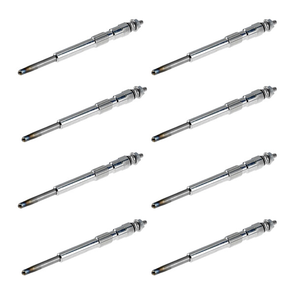 8 Glow Plugs Metal Glow Plugs 11 V NGK for PEUGEOT BOXER and others