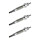 3 Glow Plugs Metal Glow Plugs 11 V NGK D-Power for e.g. MITSUBISHI L200