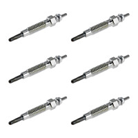 6 Glow Plugs Metal Glow Plugs 11 V NGK D-Power for e.g....