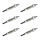 6 Glow Plugs Metal Glow Plugs 11 V NGK D-Power for e.g. MITSUBISHI L200