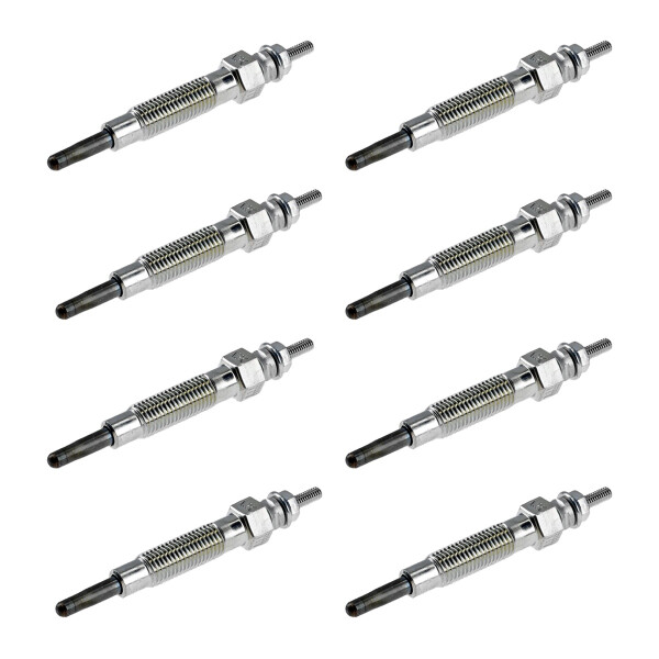 8 Glow Plugs Metal Glow Plugs 11 V NGK D-Power for e.g. MITSUBISHI L200