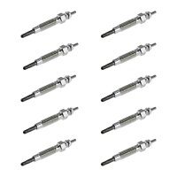 10 Glow Plugs Metal Glow Plugs 11 V NGK D-Power for e.g....
