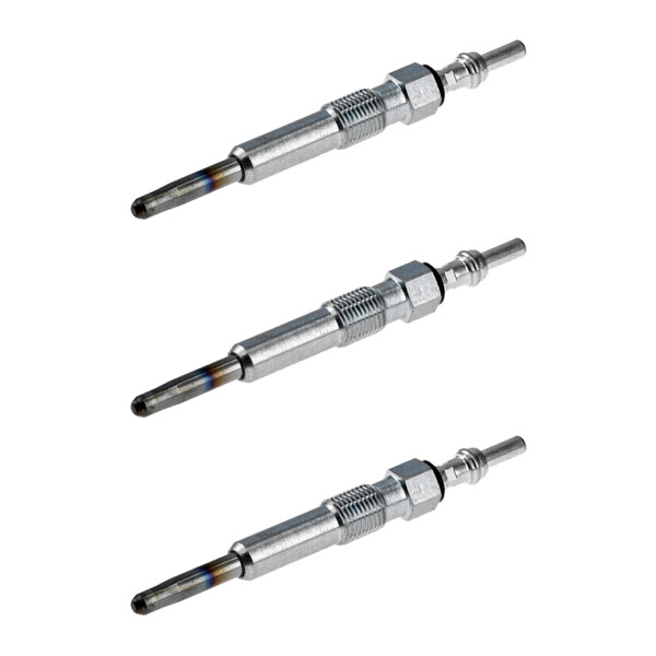 3 Glühkerzen Metall-Glühkerze 11 V NGK D-Power für u.a. RENAULT KANGOO