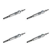 4 Glow Plugs Metal Glow Plugs 11 V NGK D-Power for e.g....